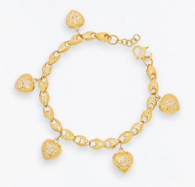 Merchant9 Rantai Tangan Siput Star Gantung Love L:0.5CM