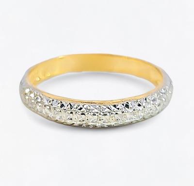 Merchant9 Cincin Emas Lintah Diamond Cut 2C L:0.3CM