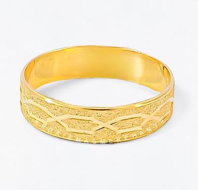 Merchant9 Cincin Emas Belah Rotan Pasir L:0.45CM
