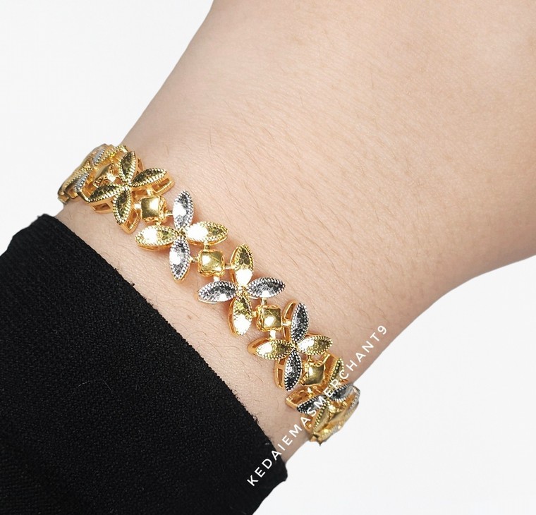 Merchant9 Rantai Tangan Honey Tanjung Kerawang 2C L:1CM