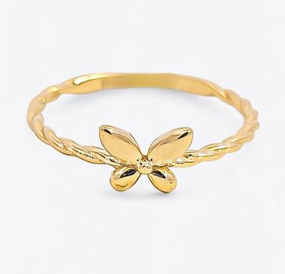 Merchant9 Cincin Emas Rope Butterfly L:0.55CM