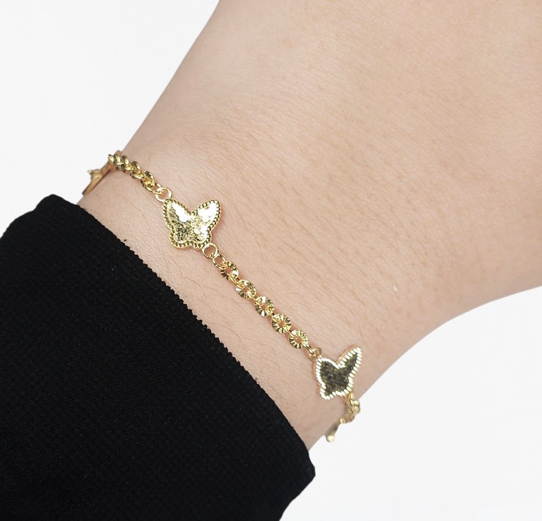 Merchant9 Rantai Tangan Polo Honey Butterfly Minimalist