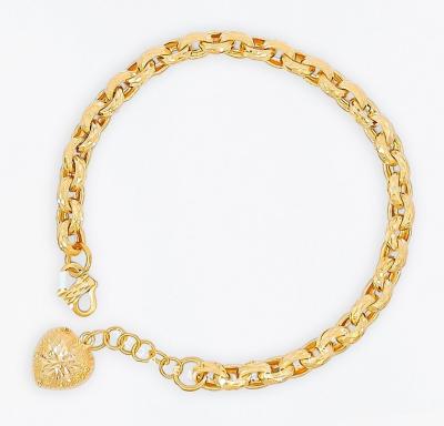 Merchant9 Rantai Tangan Sauh Dimensi Pasir Love Gantung L:0.5CM