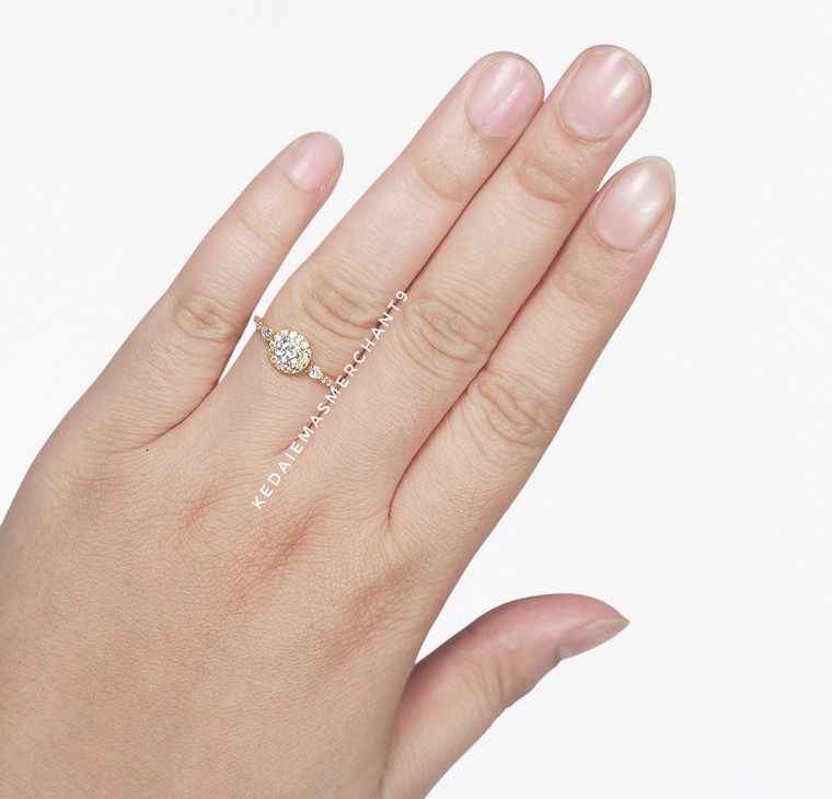 Merchant9 Cincin Emas Permata Cera CR9217