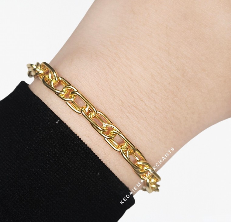 Merchant9 Rantai Tangan Paperclip Double IV L:0.55CM