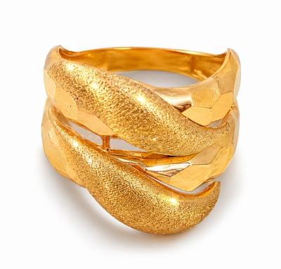 Merchant9 Cincin Emas Wave Honey Comb L:1.55CM