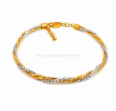 Merchant9 Gelang Cavo Twist Bebola Italian L:0.3CM