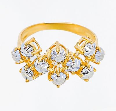 Merchant9 Cincin Emas Louise Diamond Cut 3 Layer L:1.1CM