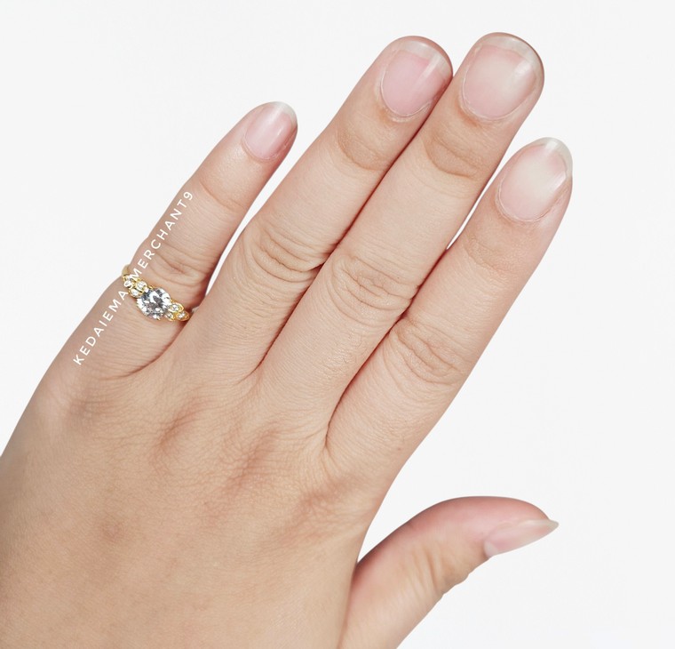 Merchant9 Cincin Emas Permata Cera CR9194