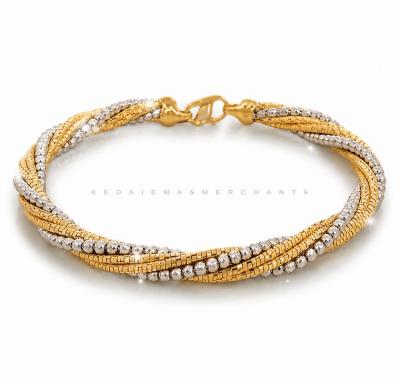 Merchant9 Gelang Cavo Twist Bebola Italian Chrome L:0.5CM