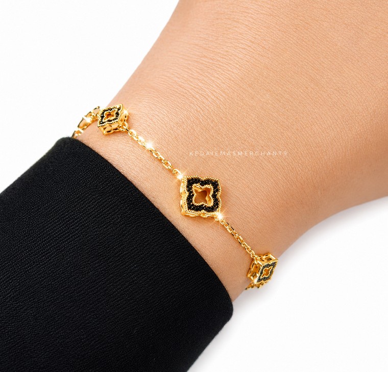 Merchant9 Rantai Tangan Sauh Honey Fleur L:1.1CM