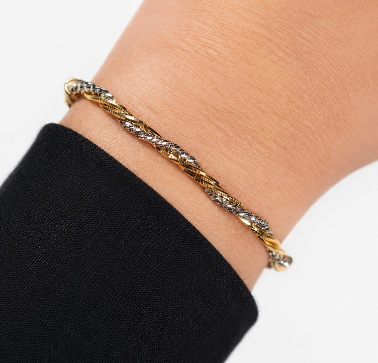 Merchant9 Gelang Cavo Twist Bebola Italian L:0.3CM