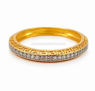 Merchant9 Cincin Emas FD Diamond Cut 2C L:0.3CM
