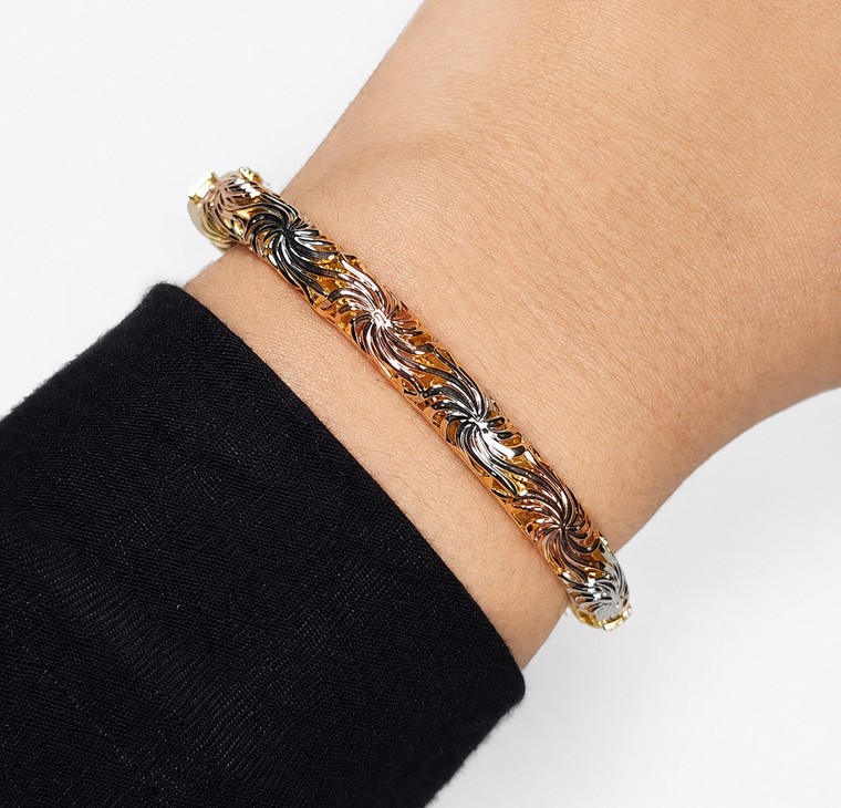 Merchant9 Gelang Oval Chempaka 3C L:0.6CM