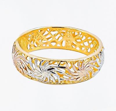 Merchant9 Cincin Emas Chempaka 3C L:0.5CM