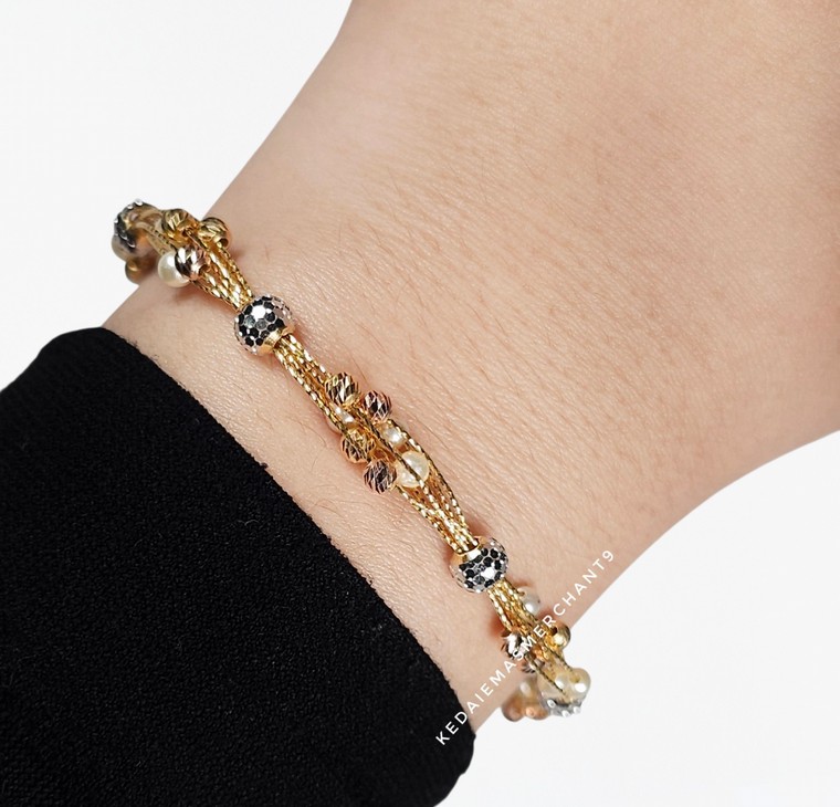 Merchant9 Gelang Candy Dimensi Pearl 3C