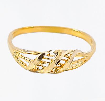 Merchant9 Cincin Emas Wave Lintah Dimensi L:0.45CM