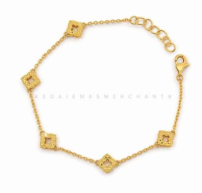 Merchant9 Rantai Tangan Sauh Honey Fleur L:0.7CM