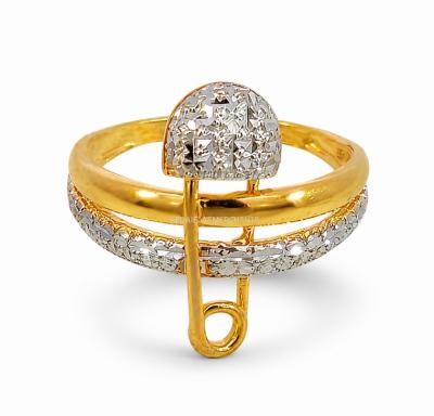 Merchant9 Cincin Emas Celeste Embrace Lintah Diamond Cut 2C II