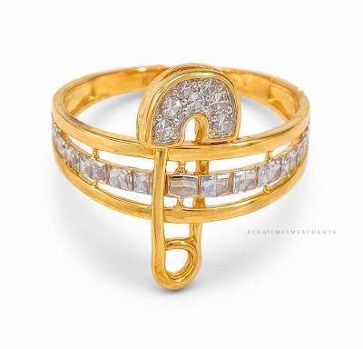 Merchant9 Cincin Emas Celeste Embrace Diamond Cut 2C II