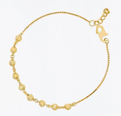 Merchant9 Rantai Tangan Choker Bola Dimensi L:0.3CM