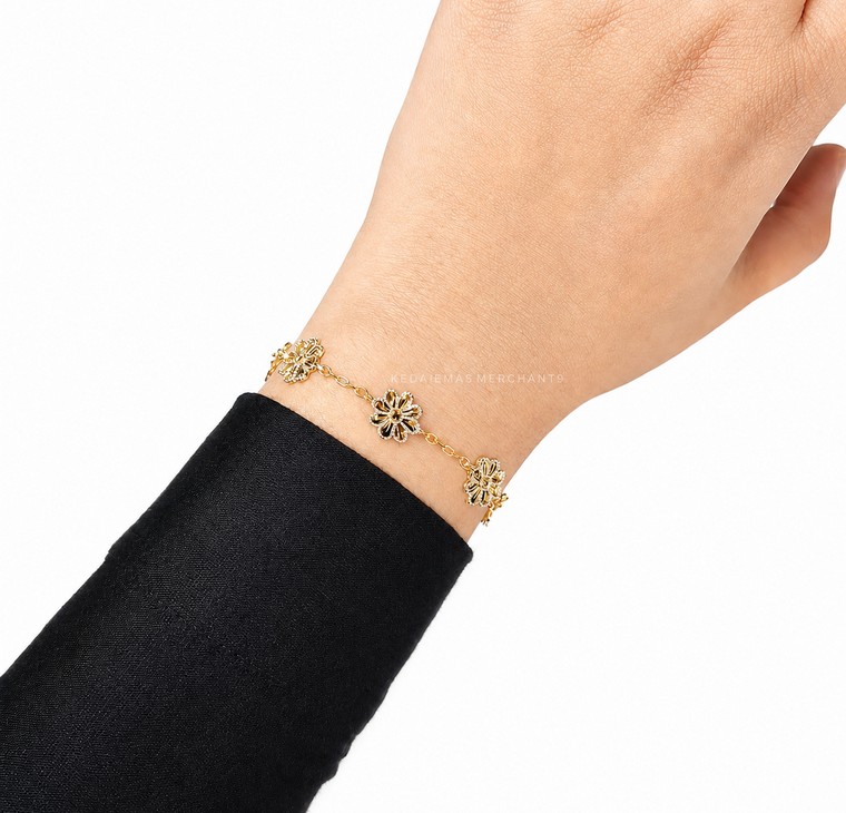 Merchant9 Rantai Tangan Sauh Daisy 3D 2C