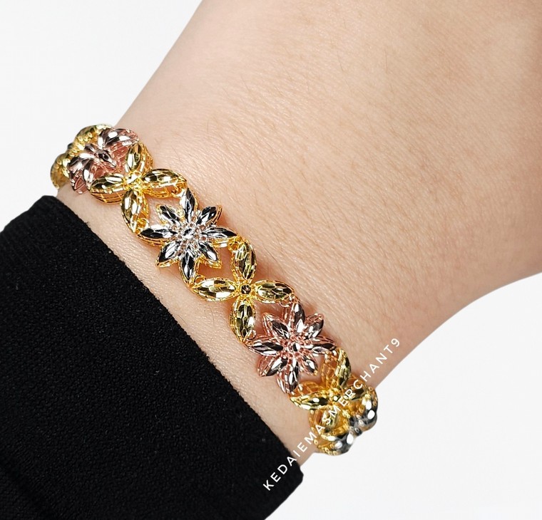 Merchant9 Rantai Tangan Blossom Royale 3C L:1.1CM