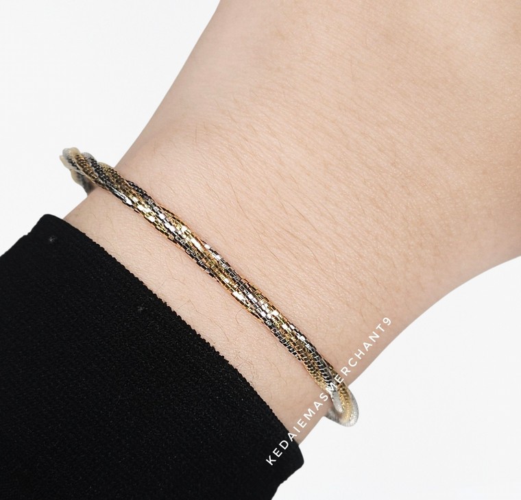 Merchant9 Gelang Ekor Kucing 2C L:0.25CM