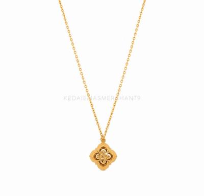Merchant9 Rantai Leher Choker Polo Fleur Leona