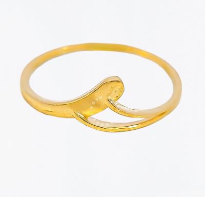 Merchant9 Cincin Emas Arrow V Minimalist
