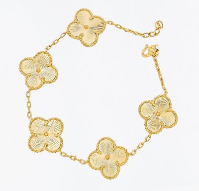 Merchant9 Rantai Tangan Sauh Vc 5 Clover L:1.7CM