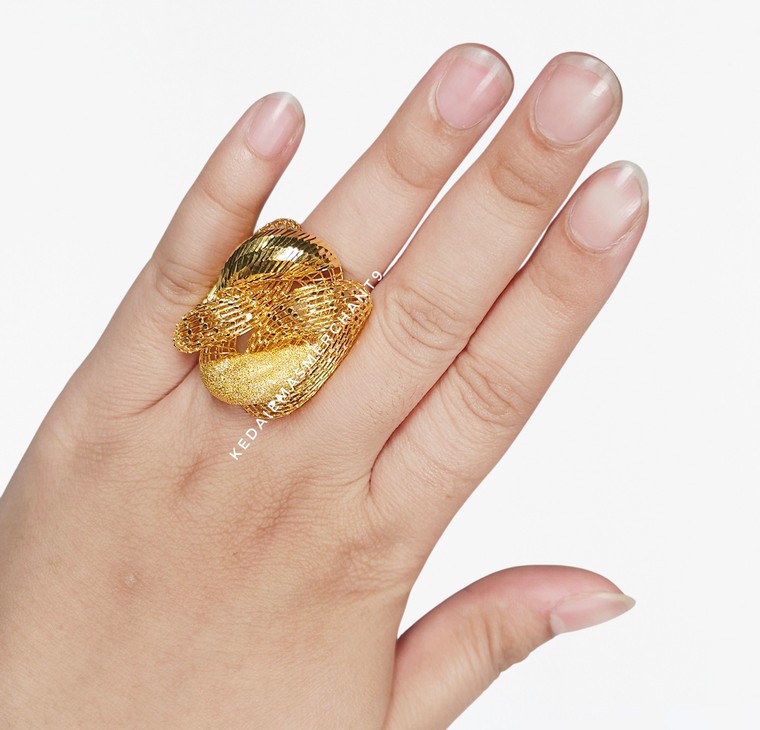 Merchant9 Cincin Emas Gajah Kerawang Net