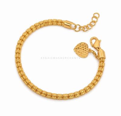 Merchant9 Rantai Tangan Snake Skin Cylinder Dimensi L:0.4CM