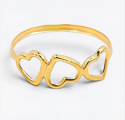 Merchant9 Cincin Emas Love Polish Minimalist