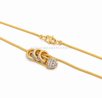 Merchant9 Rantai Leher Choker Mesin Box Celeste Embrace 2C