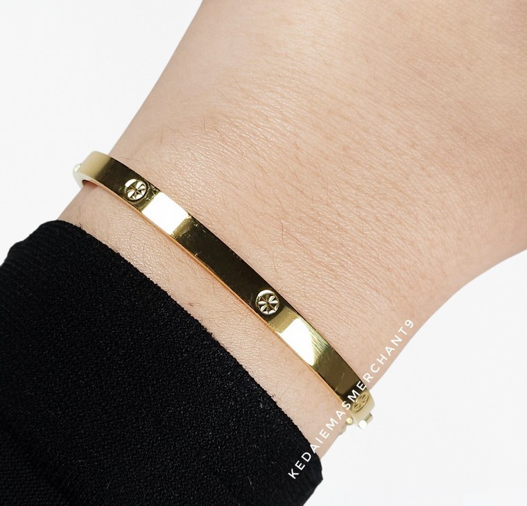 Merchant9 Gelang Oval Siput Polish Padu L:0.4CM