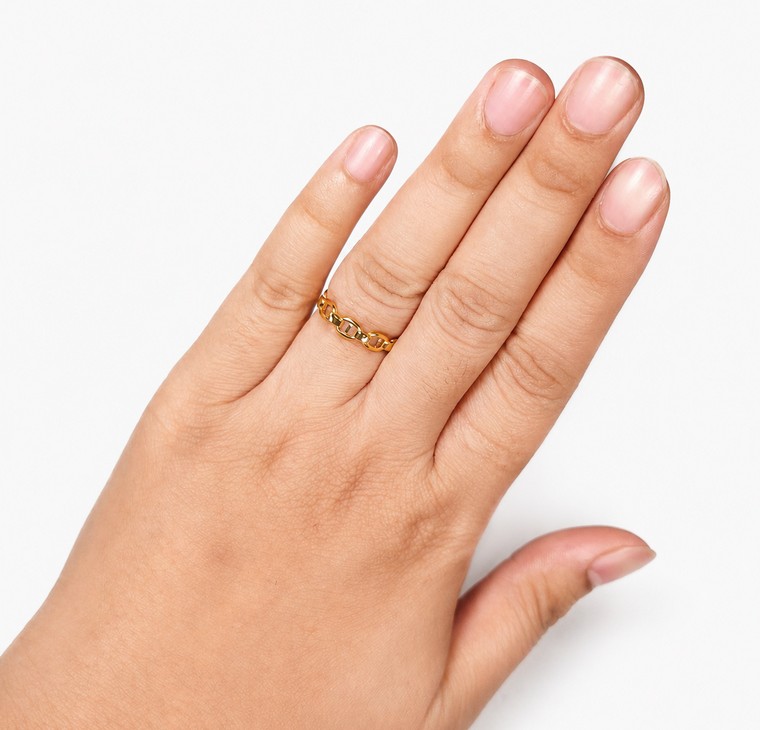 Merchant9 Cincin Emas DR L:0.4CM