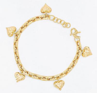 Merchant9 Rantai Tangan Sauh Dimensi Gantung Love L:0.4CM