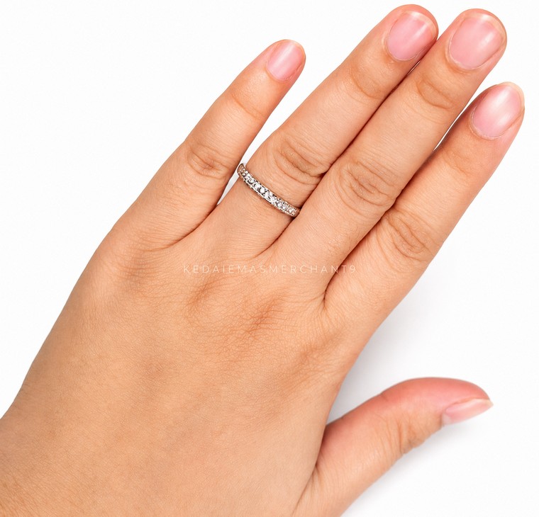 Merchant9 Cincin Emas Diamond Cut
