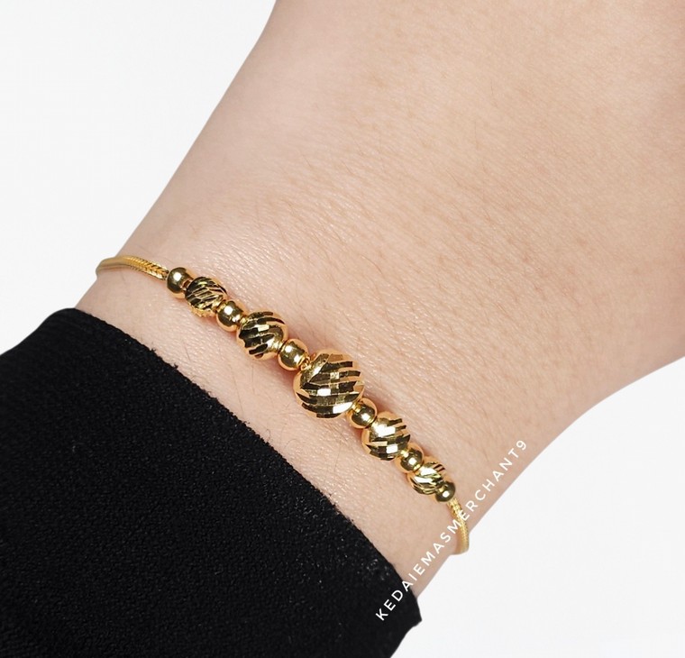 Merchant9 Rantai Tangan Choker Mesin Box Candy Stripe Dimensi L:0.6CM