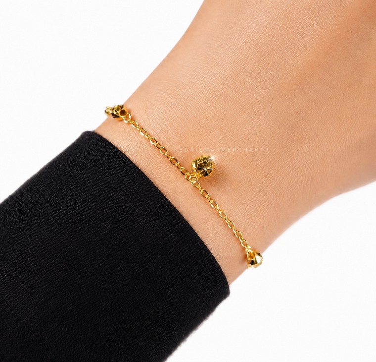 Merchant9 Rantai Tangan Polo Candy Dimensi I Gantung Love