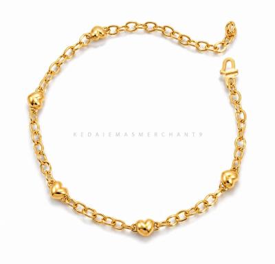 Merchant9 Rantai Tangan Sauh Oval Love Polish L:0.4CM