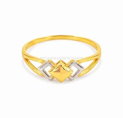 Merchant9 Cincin Emas Rhombus Chrome