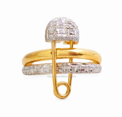 Merchant9 Cincin Emas Celeste Embrace Lintah Diamond Cut 2C II