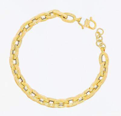 Merchant9 Rantai Tangan Sauh Oval Pasir L:0.6CM