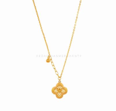 Merchant9 Rantai Leher Choker Polo VC Honeycomb