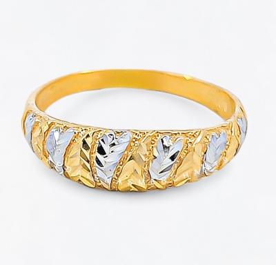 Merchant9 Cincin Emas Lintah Leaf 2C L:0.5CM