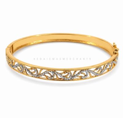 Merchant9 Gelang Klasik Kerawang 2C L:0.6CM