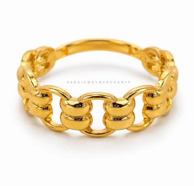Merchant9 Cincin Emas Sauh Kendi Polish L:0.55CM