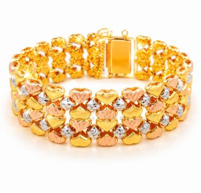 Merchant9 Rantai Tangan Love Polish Dimensi 3C 4 Layer L:1.8CM (KLIP PETAK)